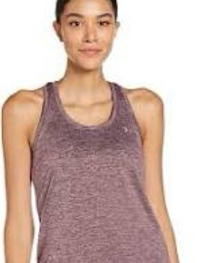 Under Armour Tech Twist Heathered Plum Scoop Neck Tank Top